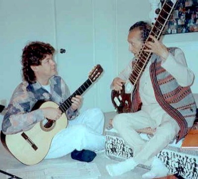  Working with Indian sitar legend Ravi Shankar 
