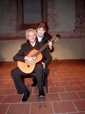  4-handed guitar with maestro Jorge Morel 
