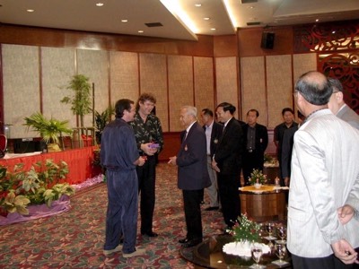  Greeting former Prime Minister, Statesman and President of the Privy Council HE General Prem Tinsulanonda in Songkhla 