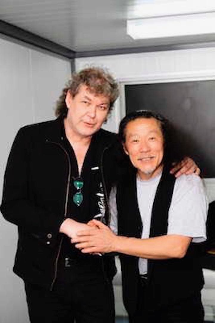 After concert with Grammy Awardee KITARO